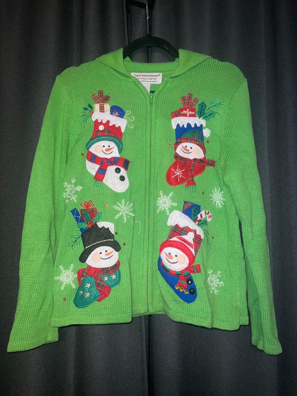 Ugly Christmas Sweater Xmas Cardigan Size Small